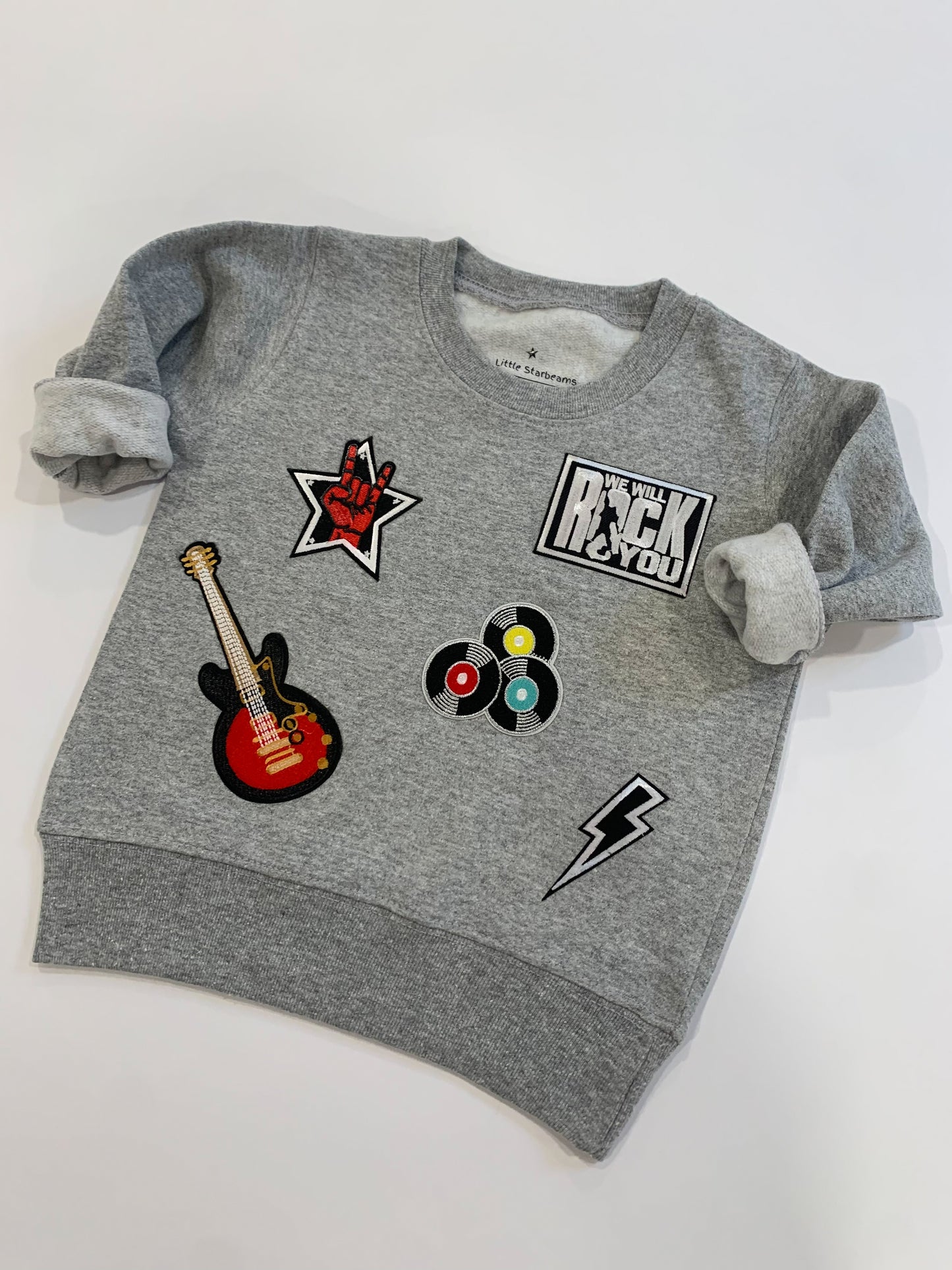 Rock N Roll Crewneck Sweatshirt