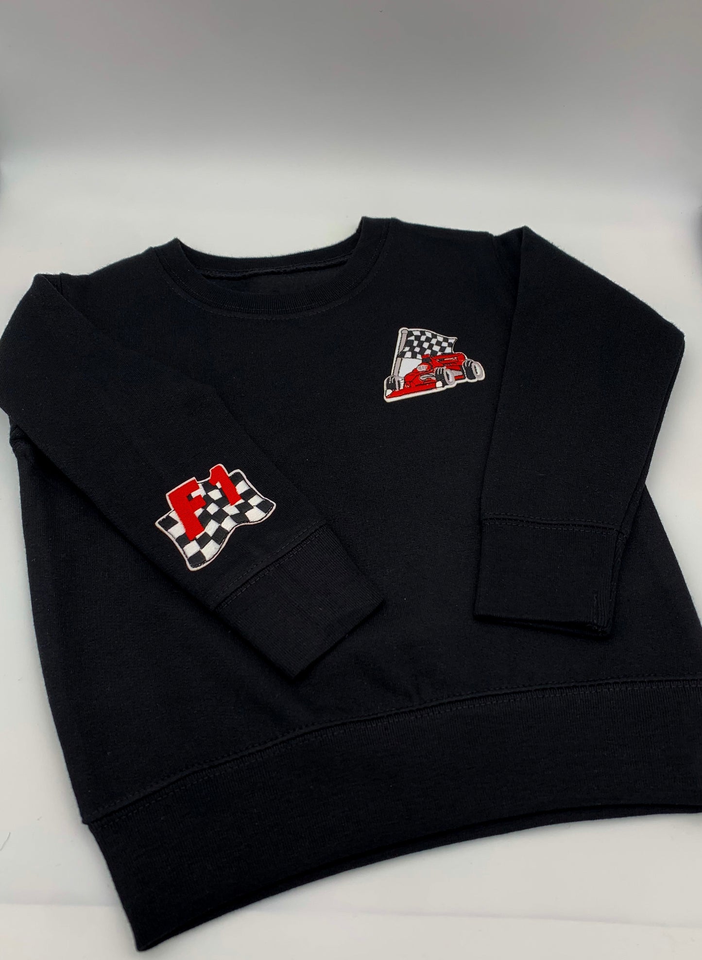 Race Car Crewneck Sweatshirt