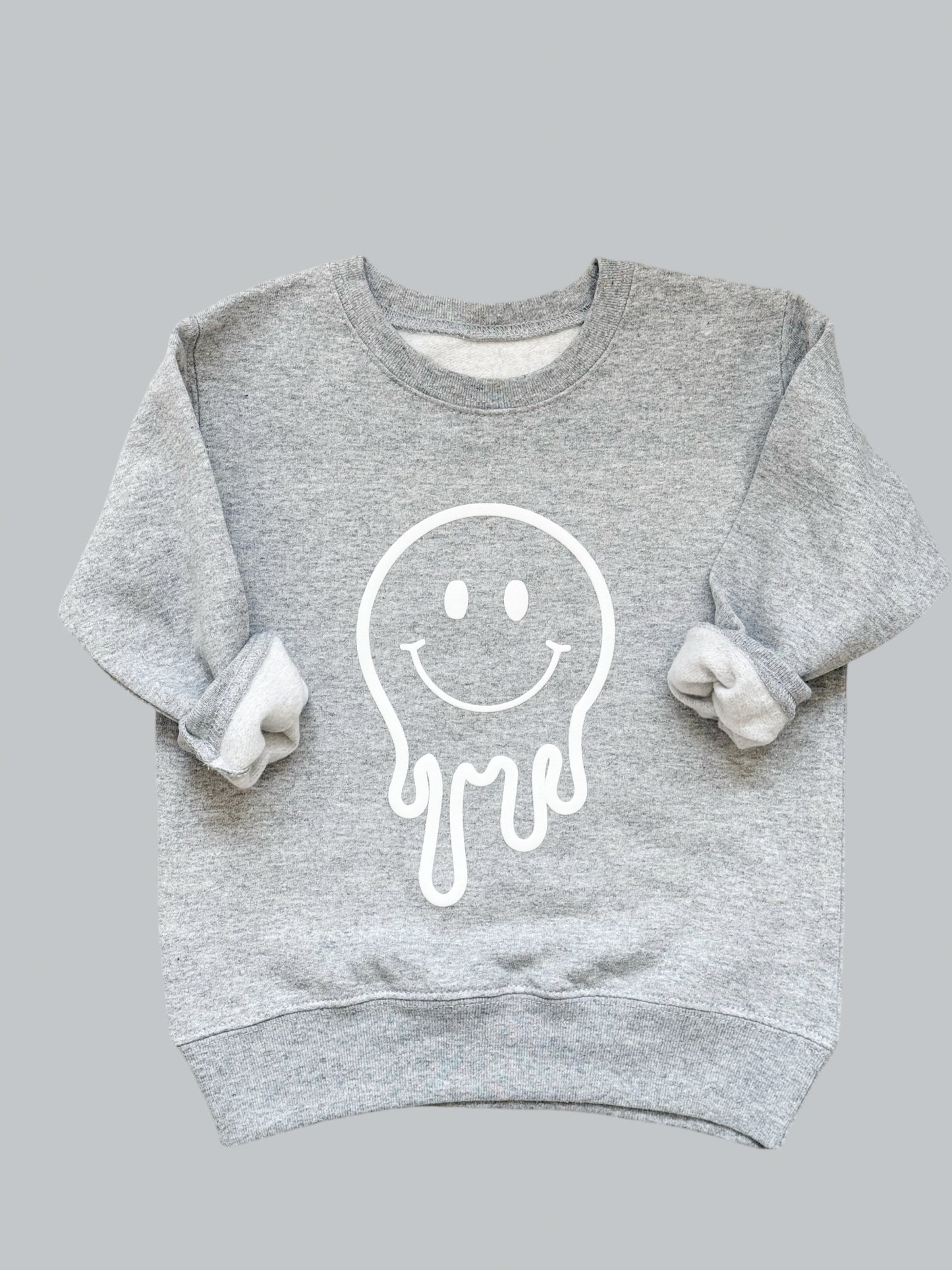 Smiley Drip Crewneck